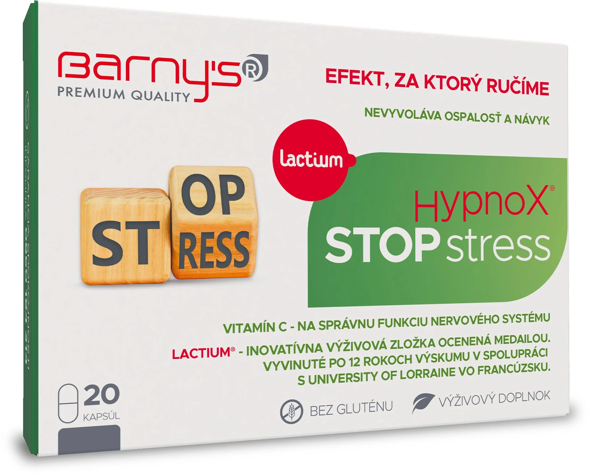 Barnys® HypnoX® STOPstress 20 cps 20 cps