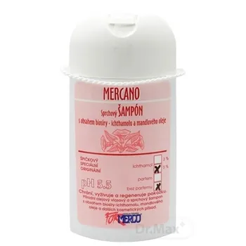 MERCANO 5% 1×250 ml, šampón