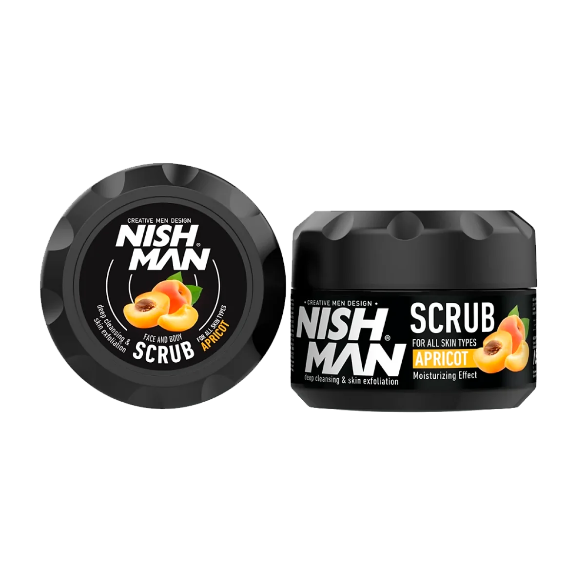 Čistiaci peeling Nishman Face&Skin Scrub Apricot 300ml