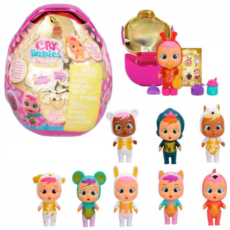 IMC Toys Cry Babies Magic Tears Hudobná edícia - bábika v kapsule