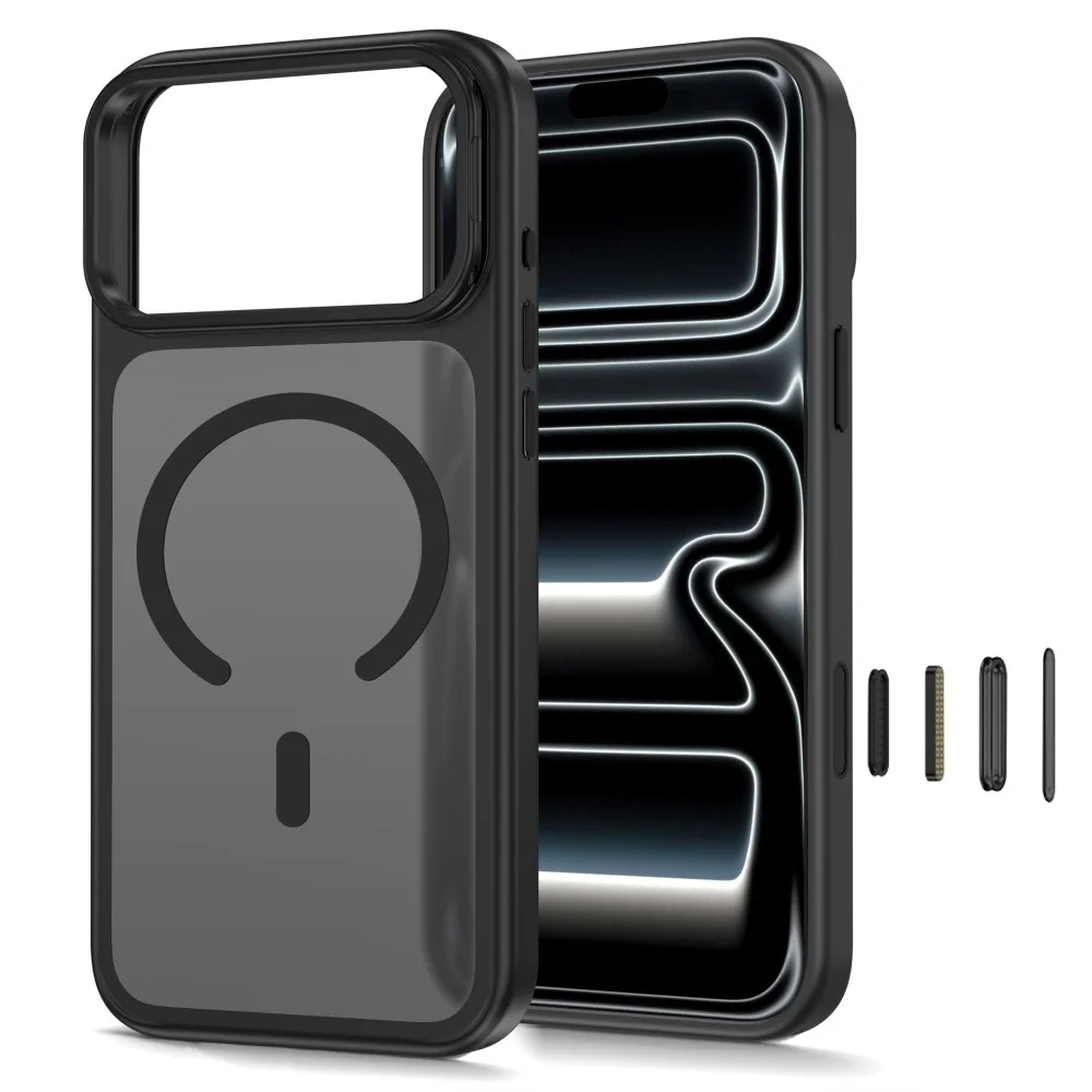 Tech-Protect MagStand MagSafe CC kryt na iPhone 17 Pro Max / 18 Pro Max, čierny