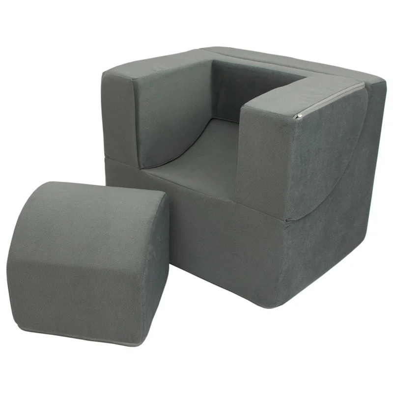 Detské rozkladacie kreslo-leňoška grey , 20C58167