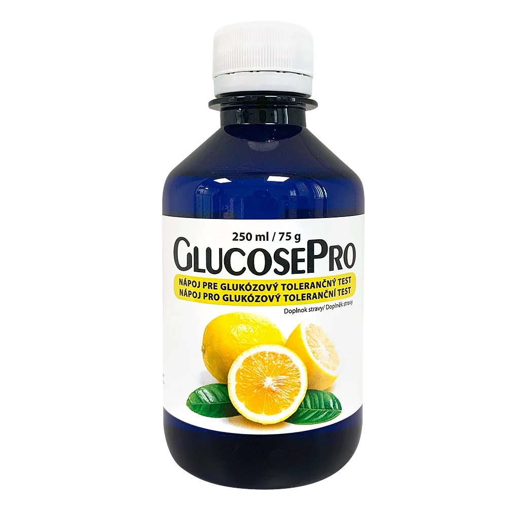 GlucosePro nápoj na oGTT 250ml/75g citrón 1 ks