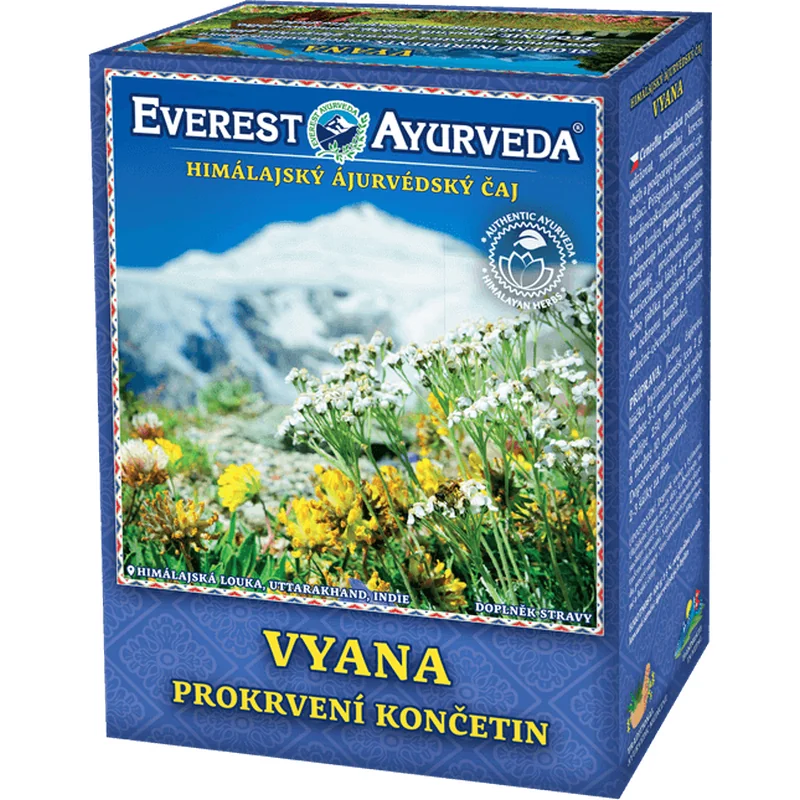 Ajurvédsky čaj Vyana (2×100g) DUO pack 1+1