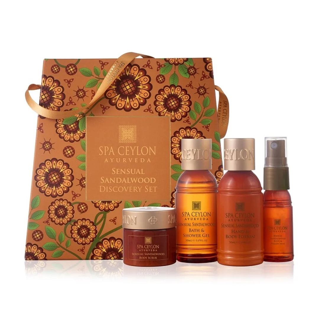Darčeková kozmetická súprava Sensual Sandalwood 4 ks v sade