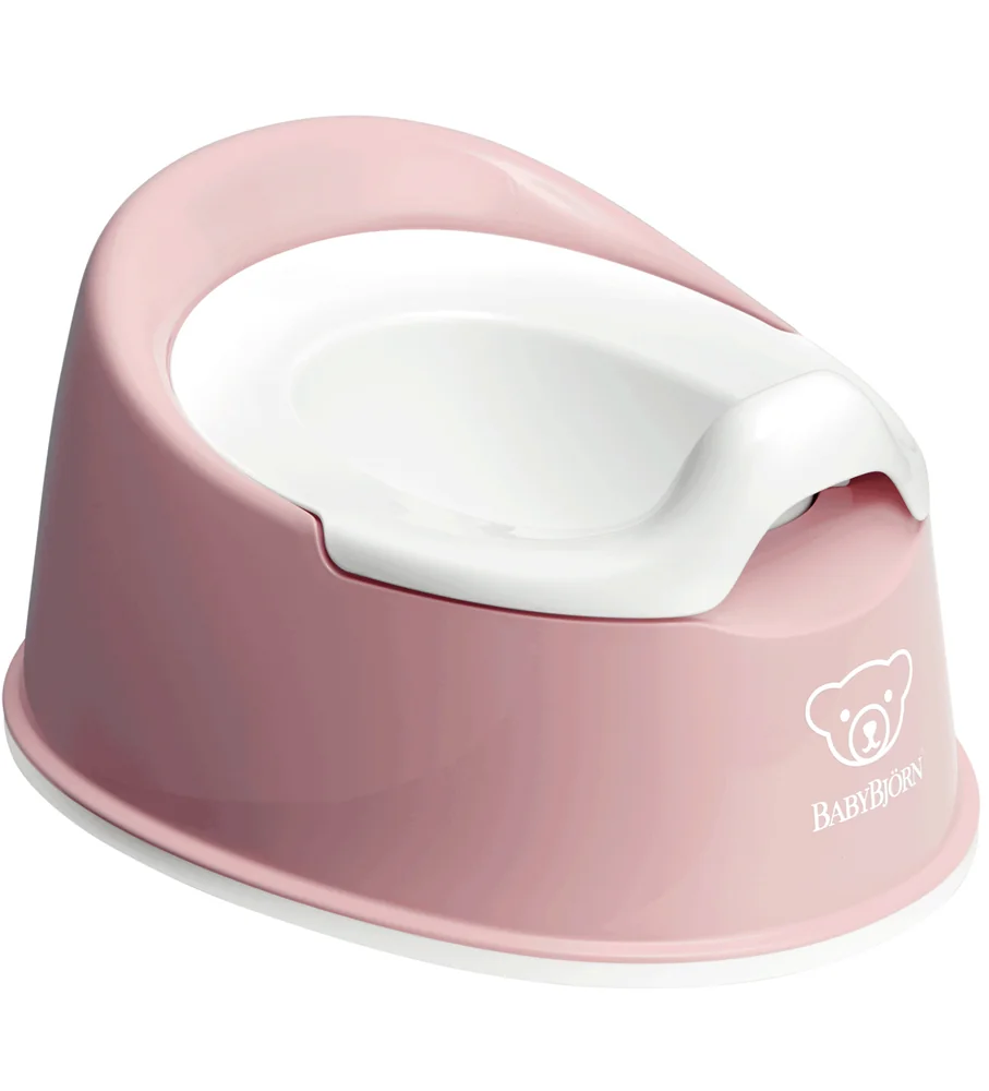 BABYBJÖRN Nočník Smart Powder Pink/White 1×1 ks