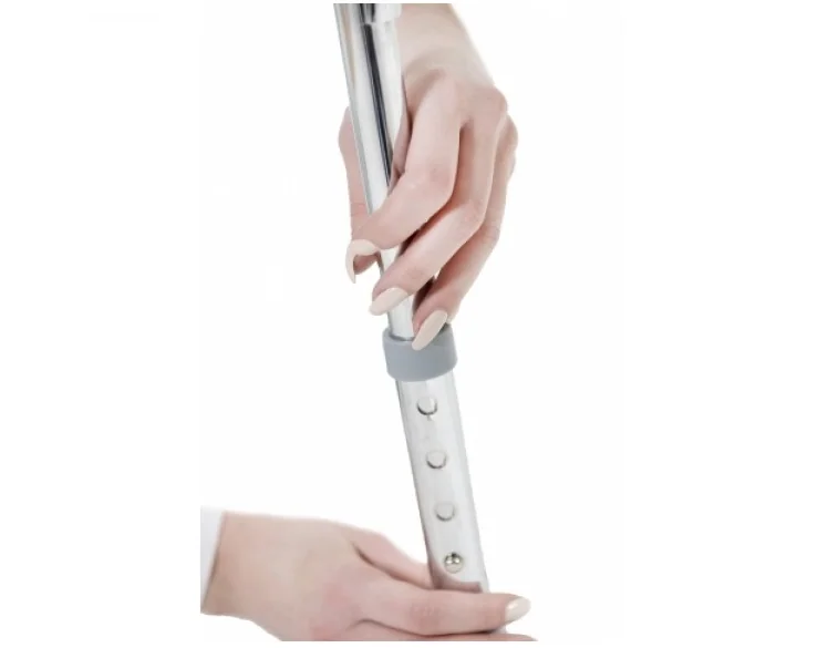 Nepojazdné toaletné WC kreslo s nastaviteľnou výškou FS-894, 43 53 cm