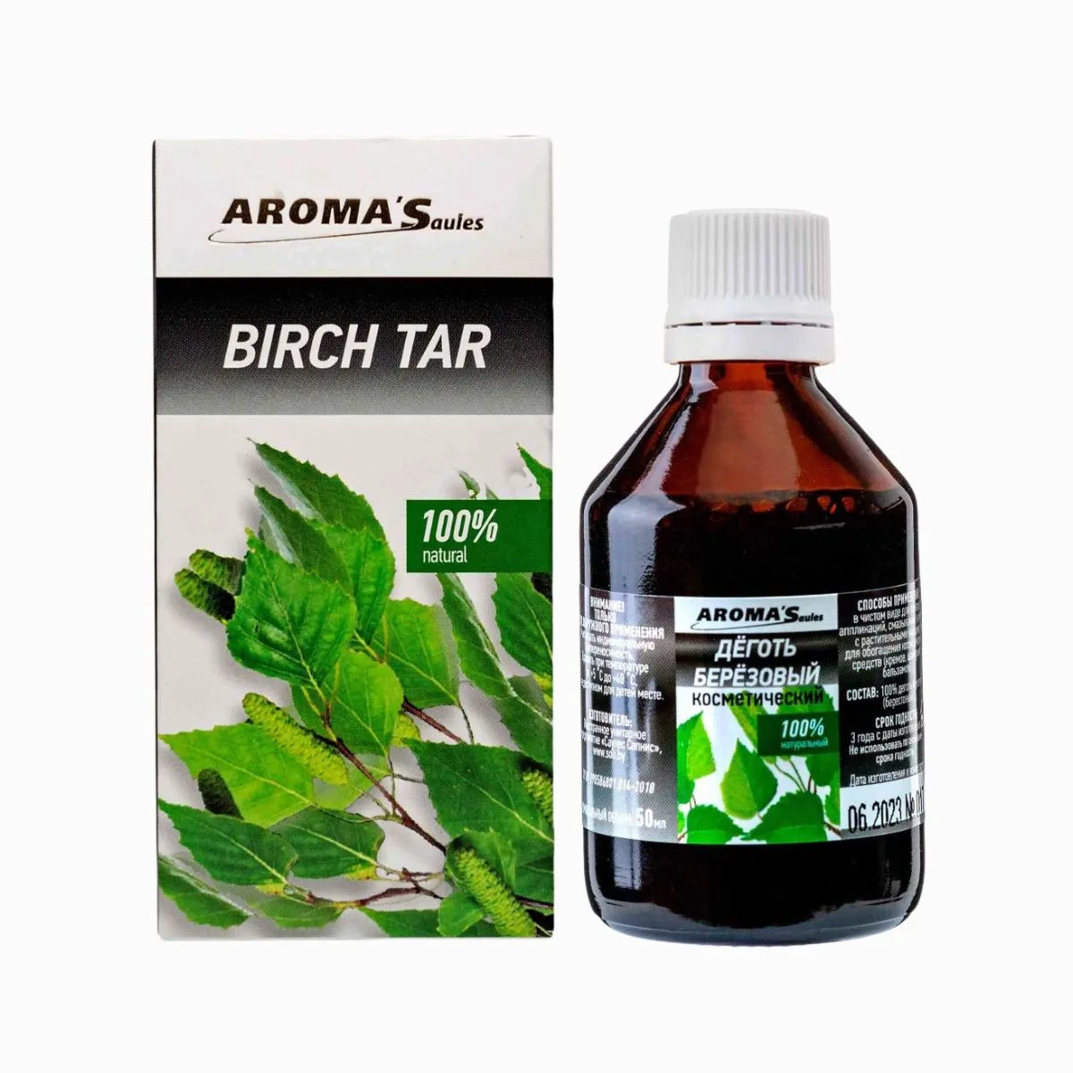 Brezový decht kozmetický Aroma'Saules