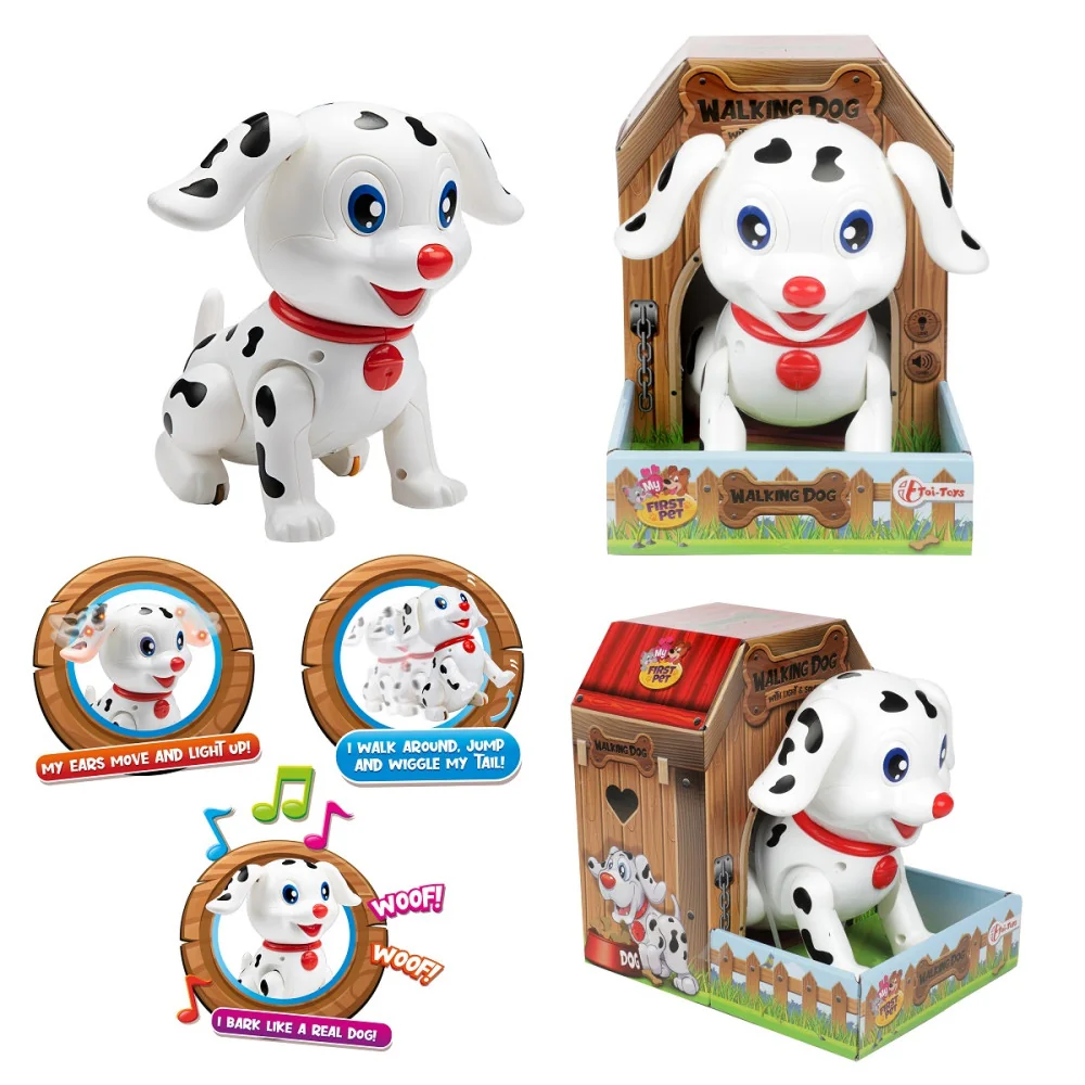 Interaktívny pes- skáče, chodí, trase ušami-Toi Toys