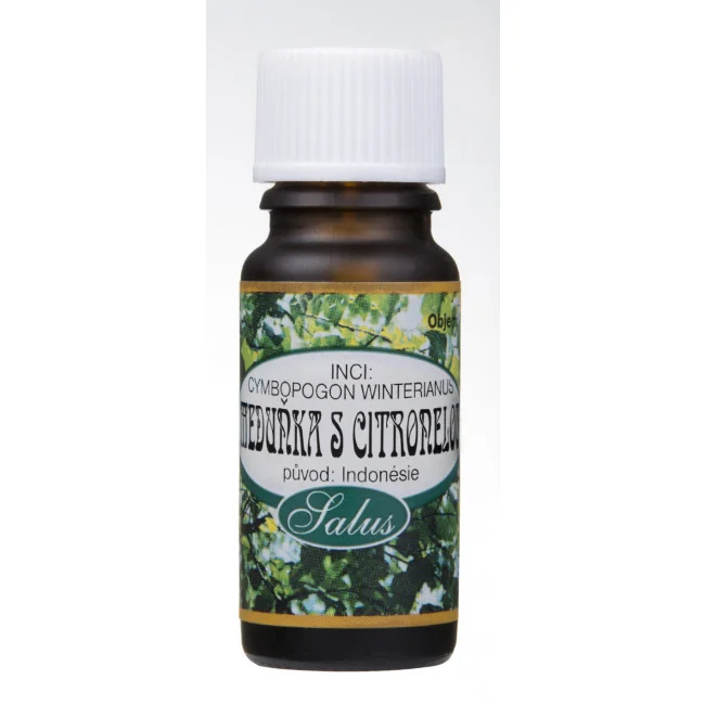 SALOOS Éterický olej 100% prírodný MEDOVKA S CITRONELOU 1×10 ml, éterický olej