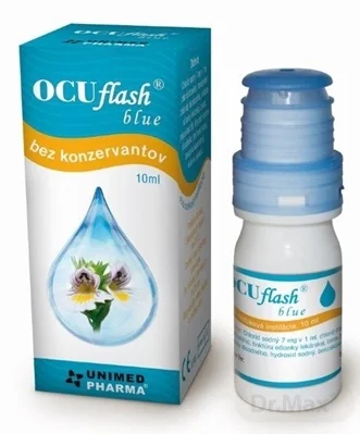 OCUflash blue 1×10 ml, očný roztok