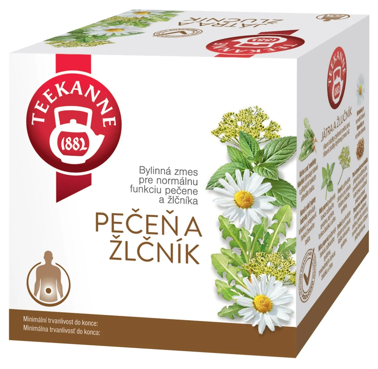 TEEKANNE BČ Pečeň a žlčník 10×2 g, bylinný čaj
