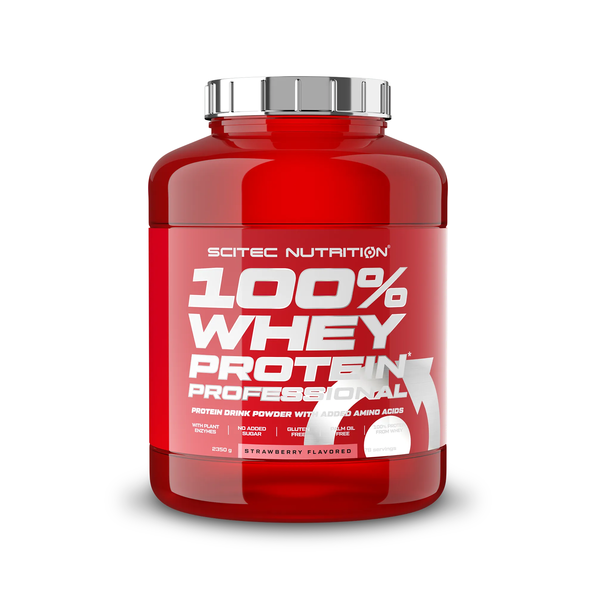 Scitec Nutrition 100% Whey Protein Professional jahoda