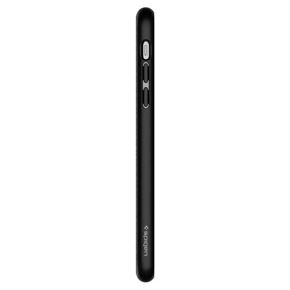 Spigen Liquid Air gumené púzdro pre pre iPhone XR, čierne