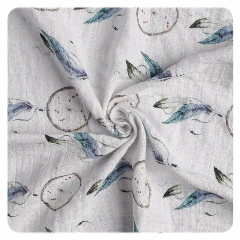 XKKO Organic Biobavlnená plienka 120x120, Dream Catcher 1×1 ks, biobavlnené plienky