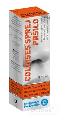 Coldises nosový olej v spreji 1×10 ml, nosový sprej