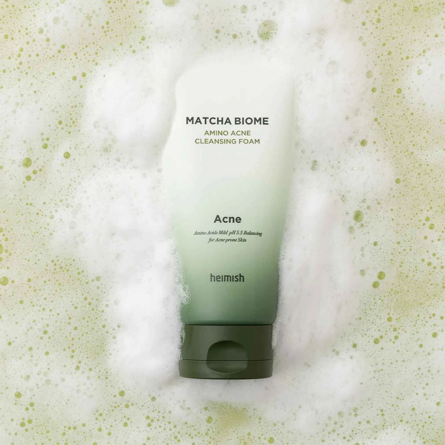 Heimish Matcha Biome Amino Acne Cleansing Foam čistiaca pena proti akné 150 ml