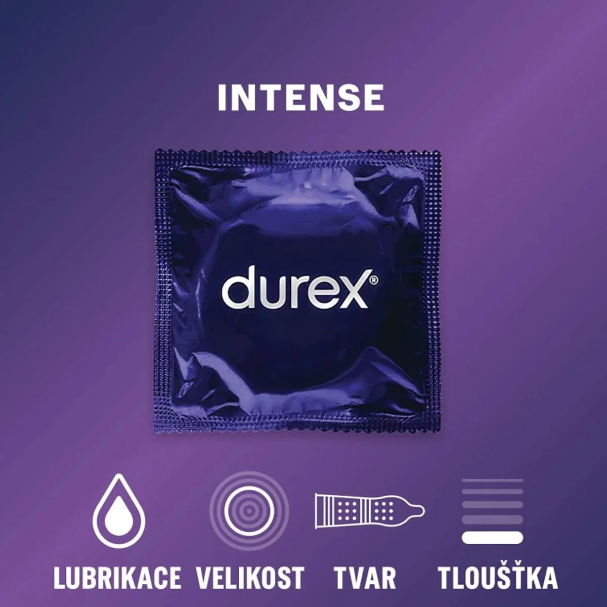 DUREX kondómy Intense 3ks