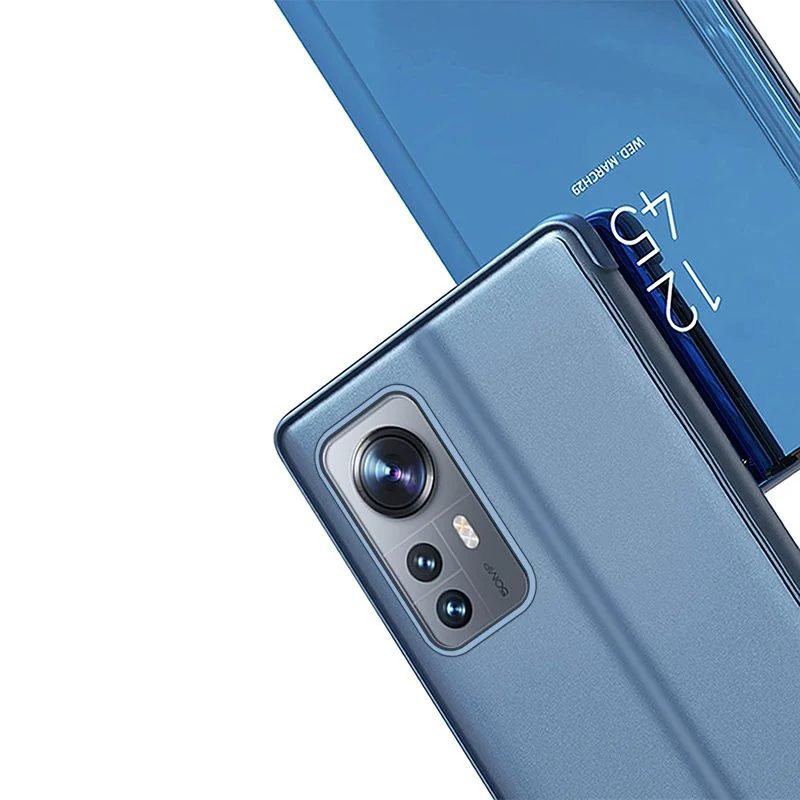 Puzdro Clear View pre Xiaomi 12 Lite - Čierna