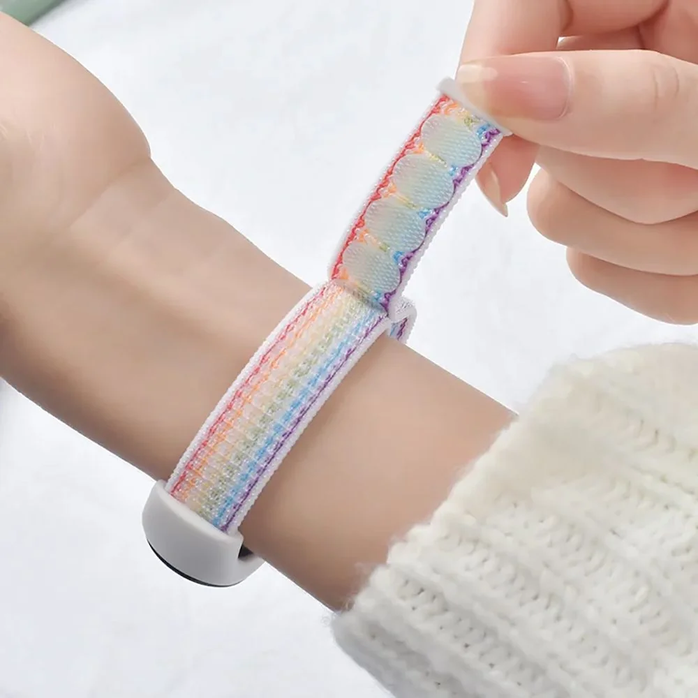 Tech-Protect Nylon remienok na Xiaomi Smart Band 8 / 9 army green