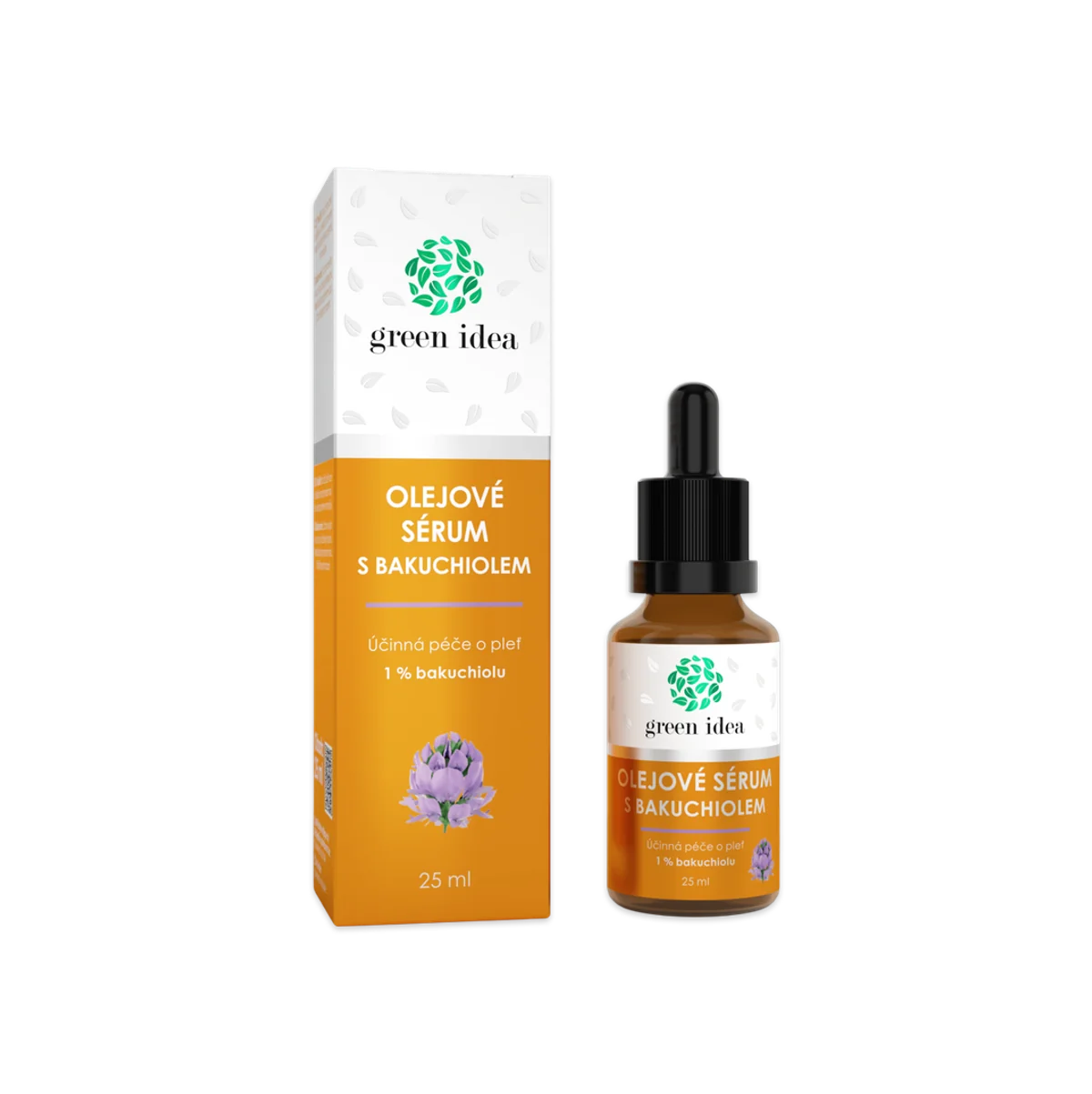 Olejové sérum s bakuchiolom – 25 ml – Green idea
