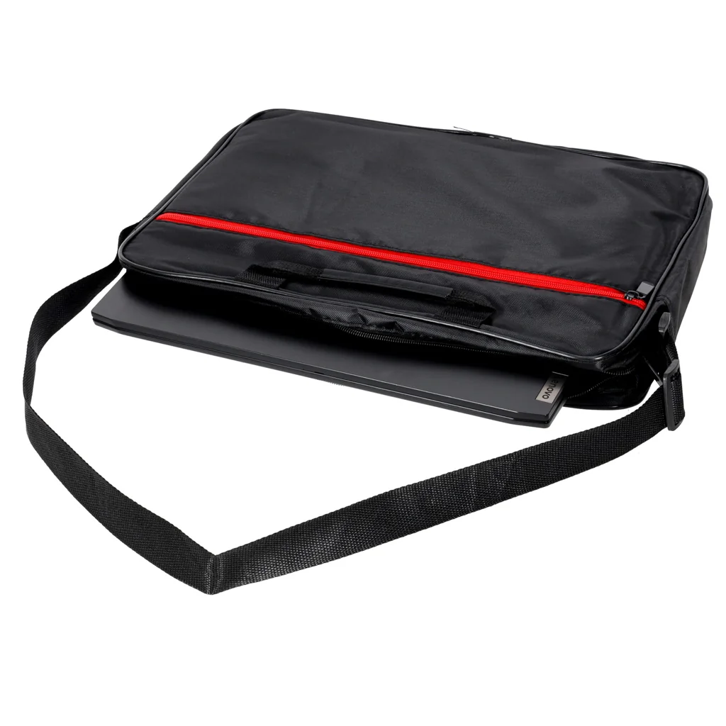 Taška na laptop 15,6″ s popruhom – čierna
