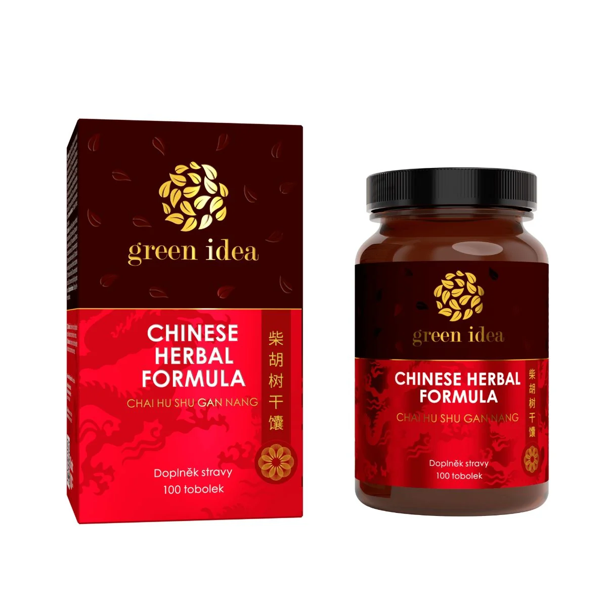 TCM Chai Hu Shu Gan Nang - kapsuly 100 ks - Green idea