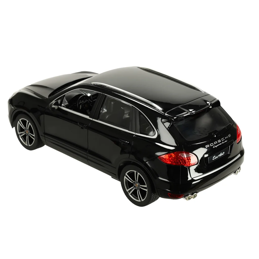 Auto, autíčko na diaľkové ovládanie - Porsche Cayenne Turbo 1:14 čierne