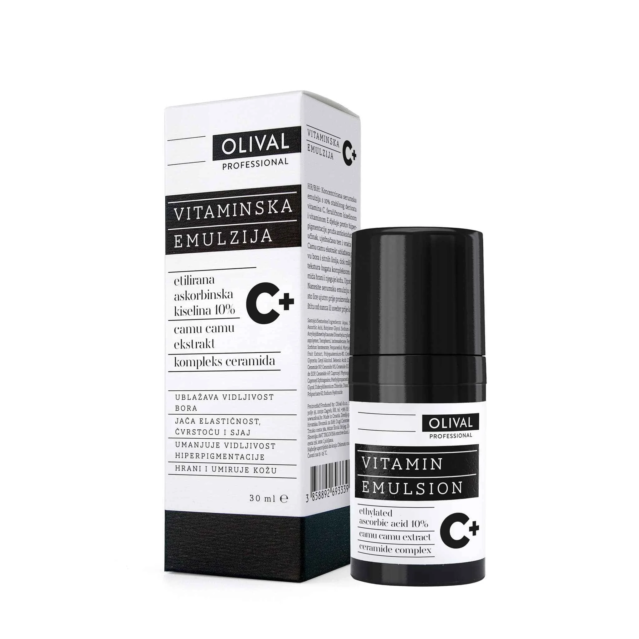 Olival Vitamínová emulzia C  Professional 1×1 ks, emulzia na pigmentové vady pokožky