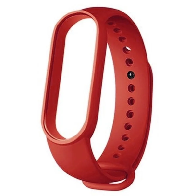 BStrap Silicone remienok na Xiaomi Mi Band 5/6/7 mahogany red