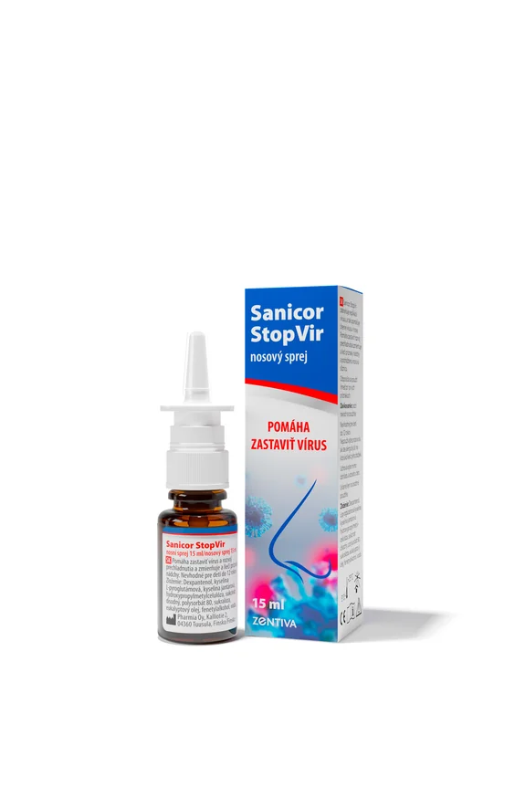 Sanicor StopVir 1×15 ml, nosový sprej