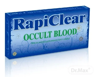 RapiClear OCCULT BLOOD 1×1 ks, IVD test na samodiagnostiku