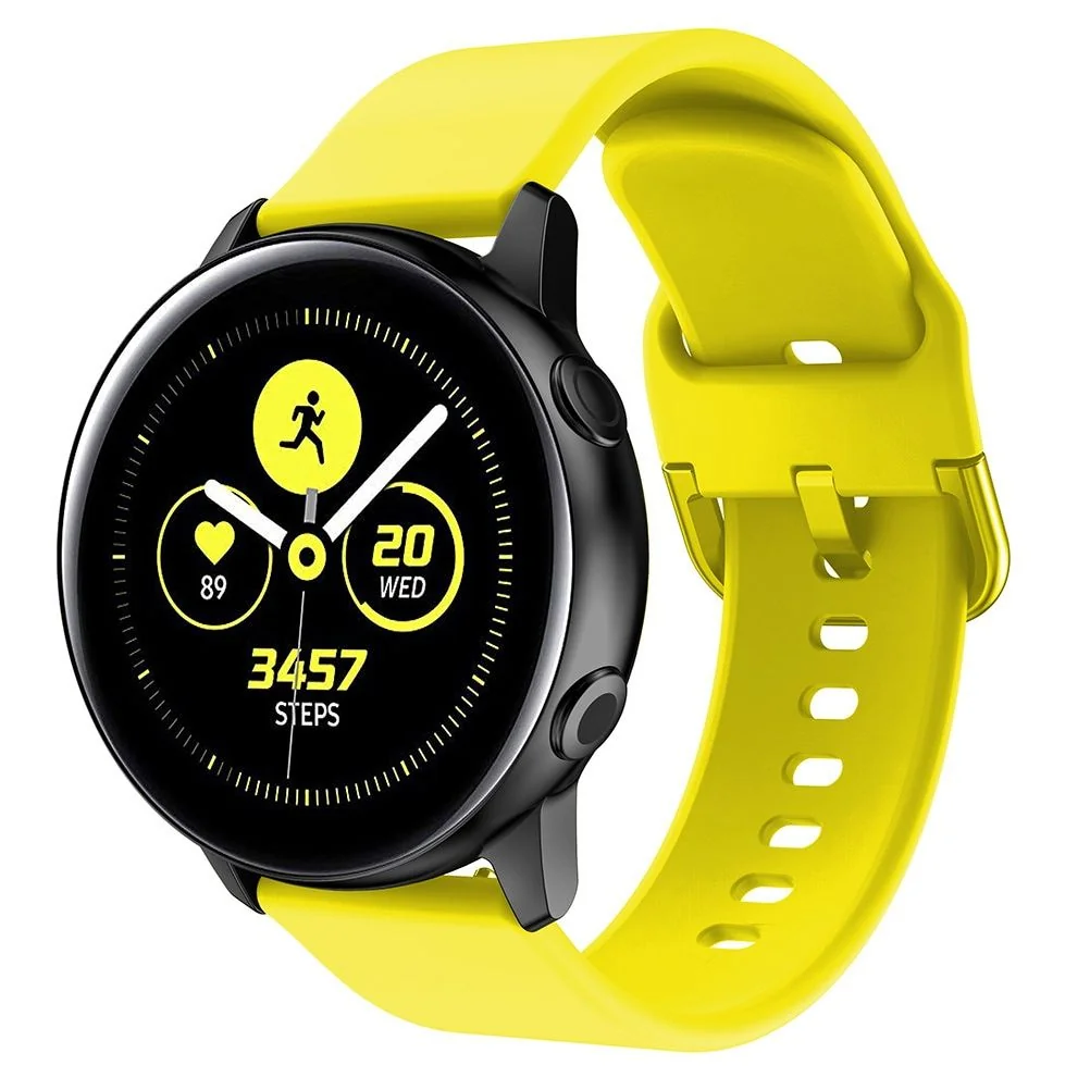 BStrap Silicone v2 remienok na Samsung Galaxy Watch 42mm yellow