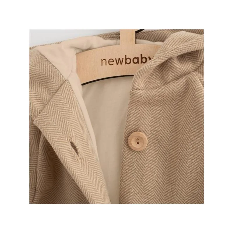 Jesenný detský kabátik s kapucňou New Baby UNI 98 (2-3 r),