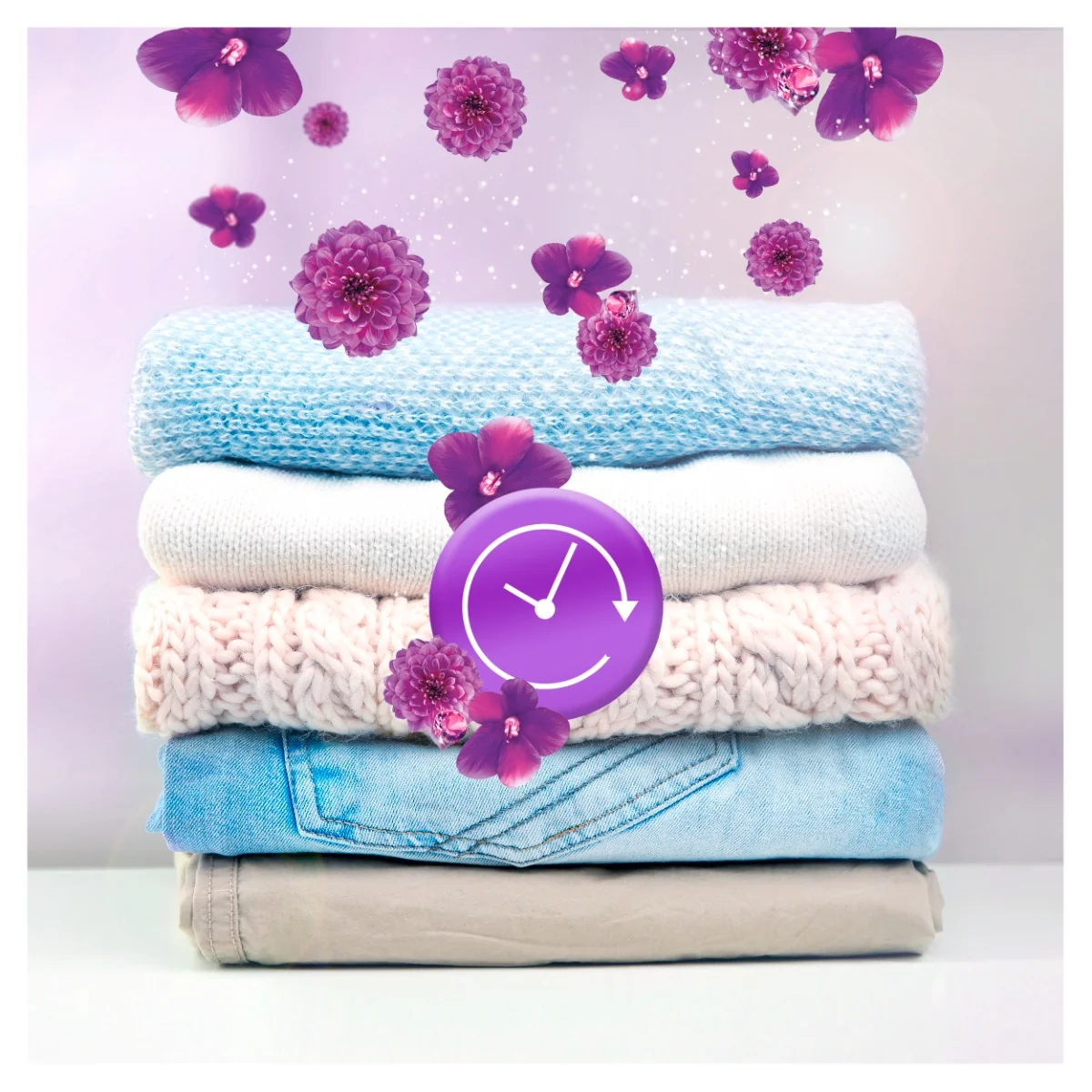 Lenor Beads 210g Amethyst flower 1×210 g, vonné perličky