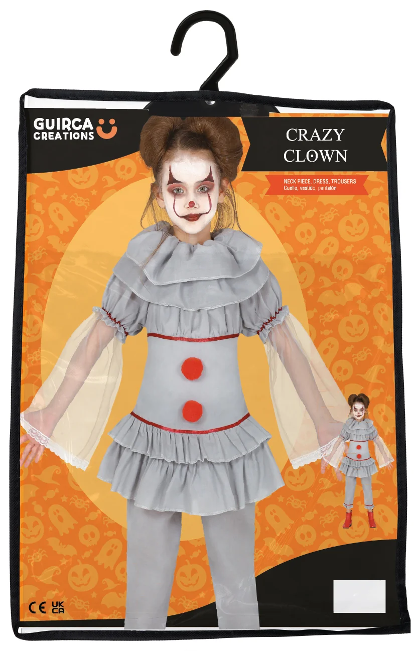 Kostým Klaun Pennywise horor dievča 10-12 rokov