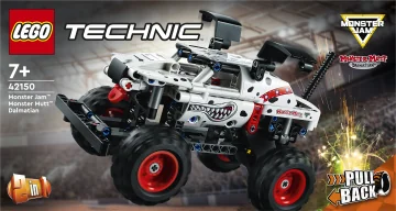 LEGO® Technic 42150 Monštrum Jam™ Monštrum Mutt™ Dalmatin 1×1 ks, lego stavebnica