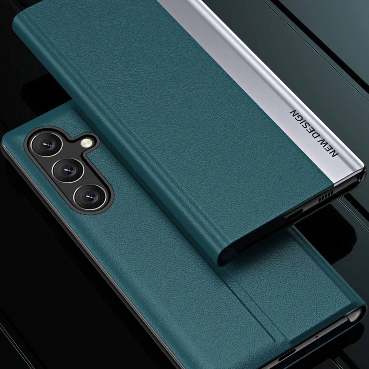 MG Sleep Case knižkové puzdro na Xiaomi Redmi Note 12 Pro Plus modré