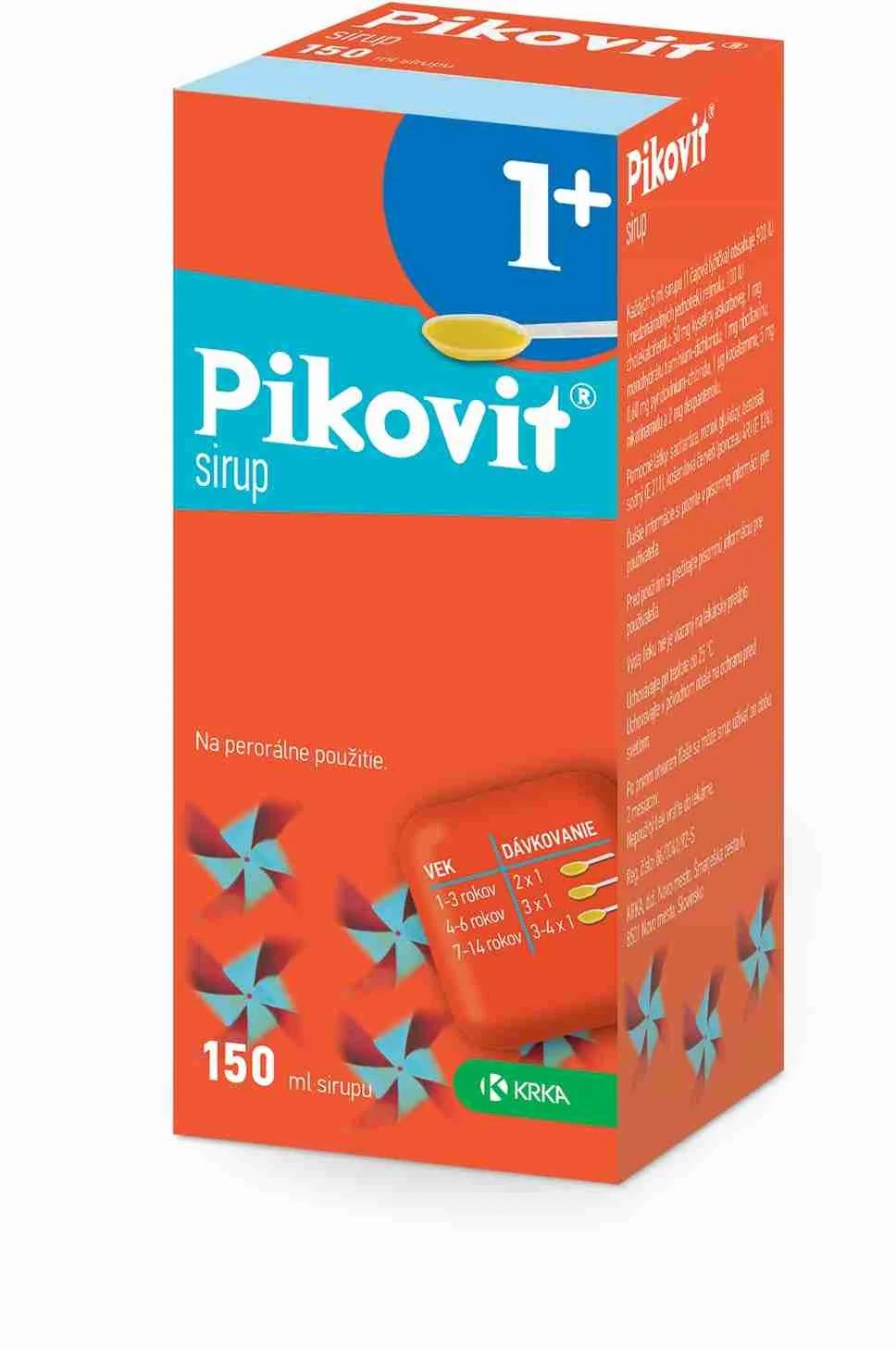 Pikovit sirup 1×150 ml, doplnok vitamínov pre deti vo forme sirupu