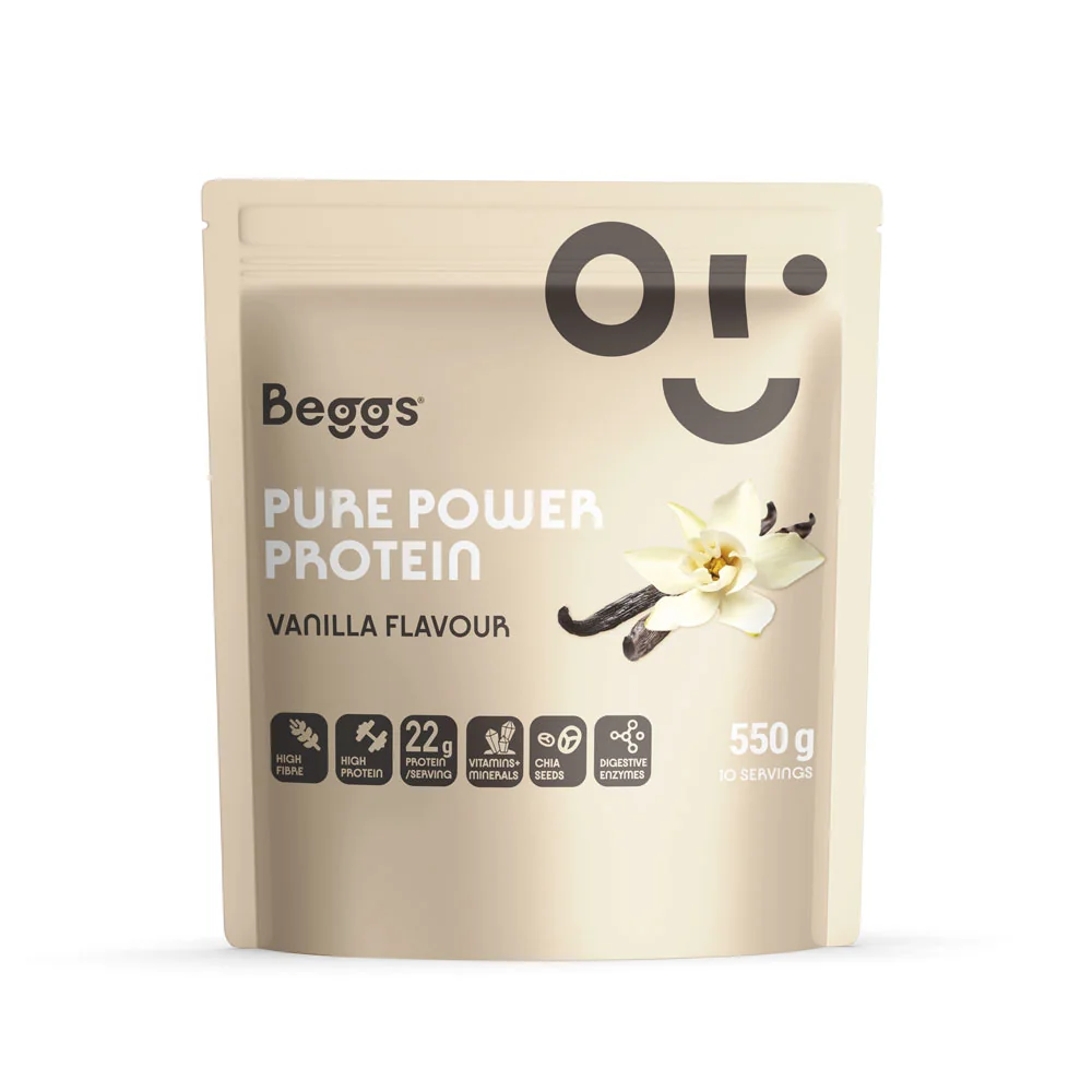 Beggs Pure Power Protein Vanilla 550 g