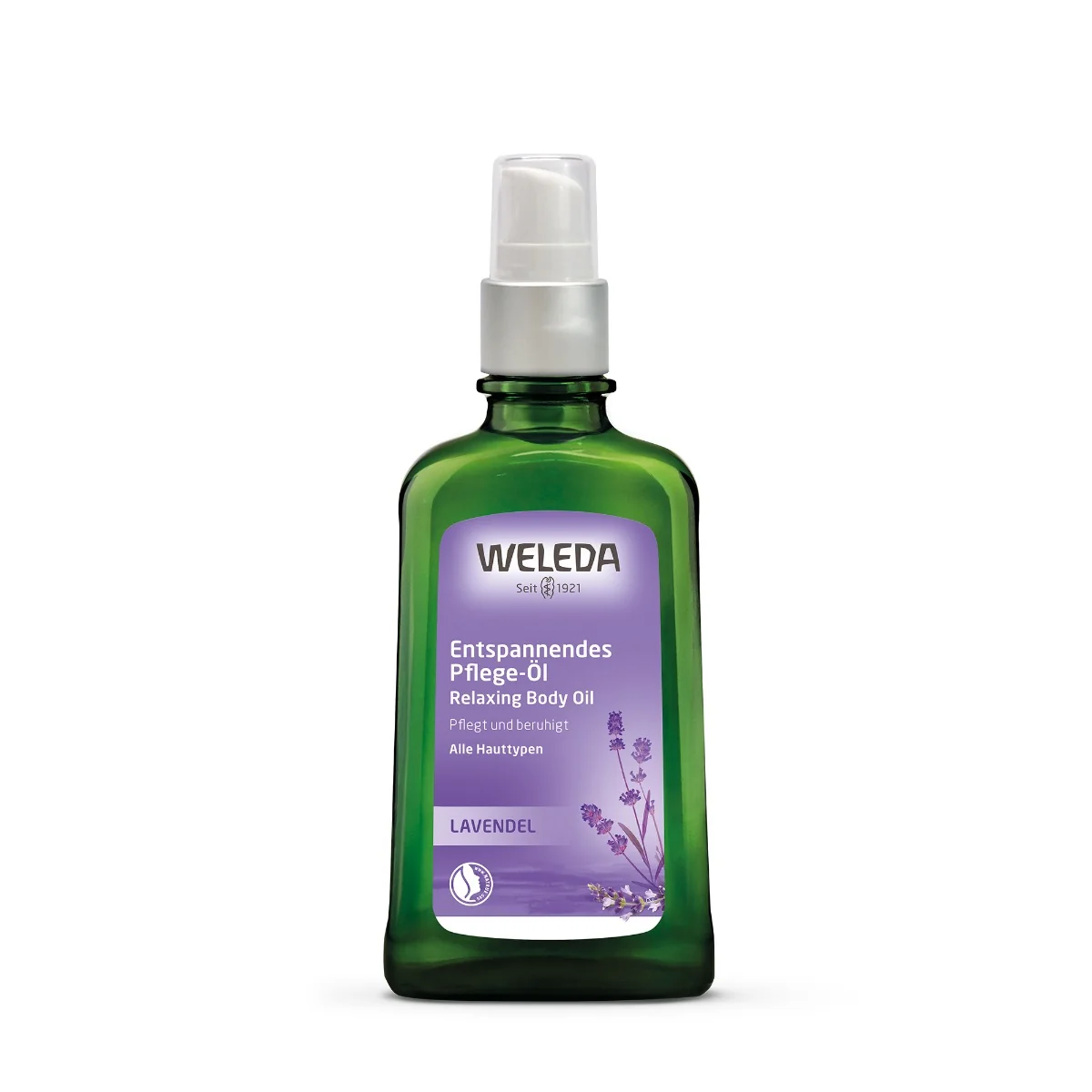 WELEDA Levanduľový relaxačný olej 1×100 ml, levanduľový relaxačný olej