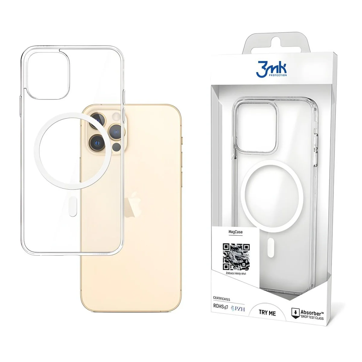 Puzdro na iPhone 12 Pro Max - Transparentná 1ks. Puzdro