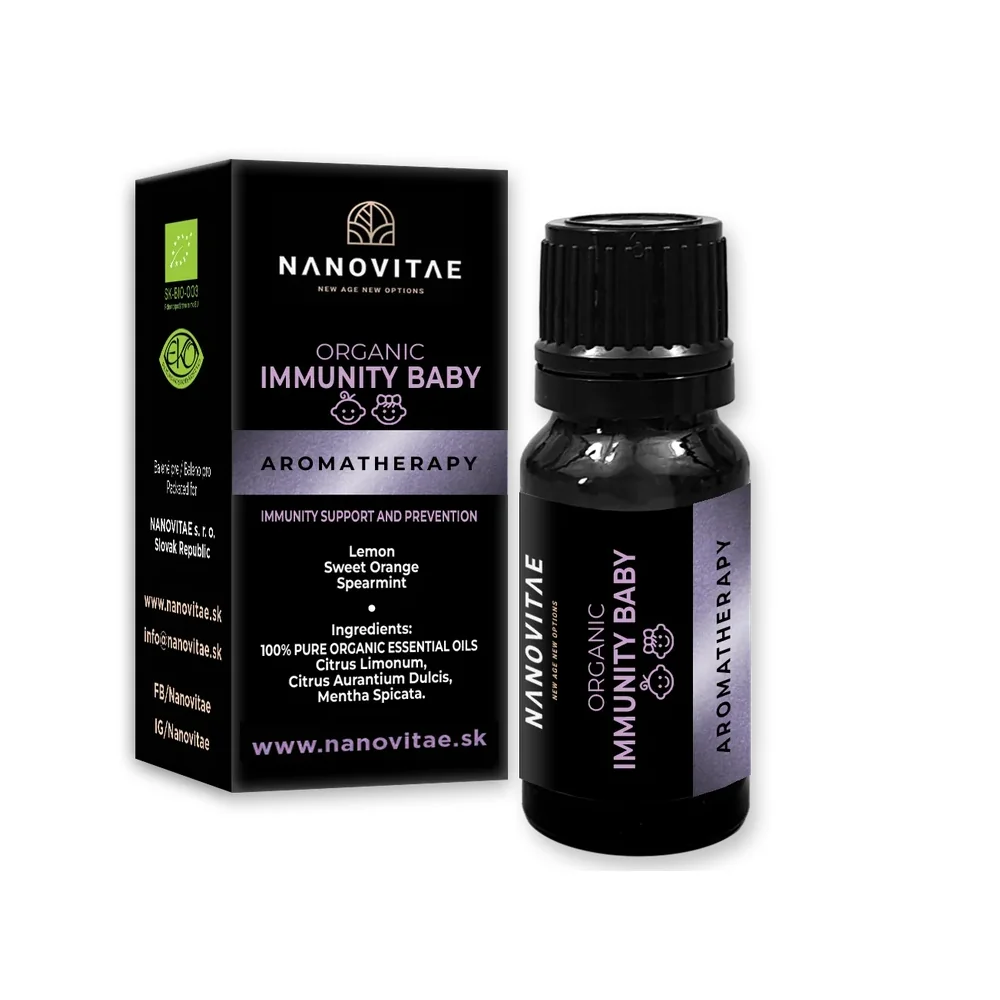 IMUNITY BABY – zmes esenciálnych olejov – ORGANIC quality 10ml