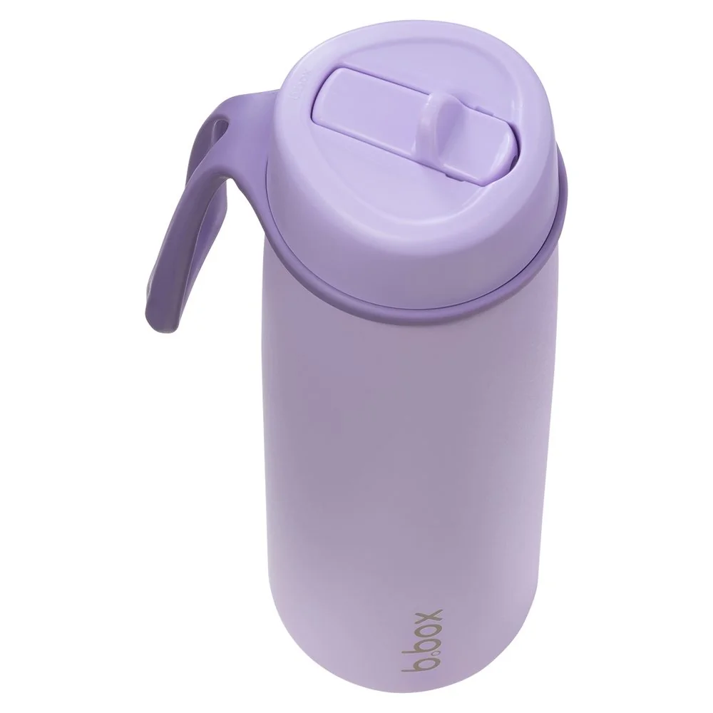 Nerezová termofľaša so slamkou 690 ml lilac love