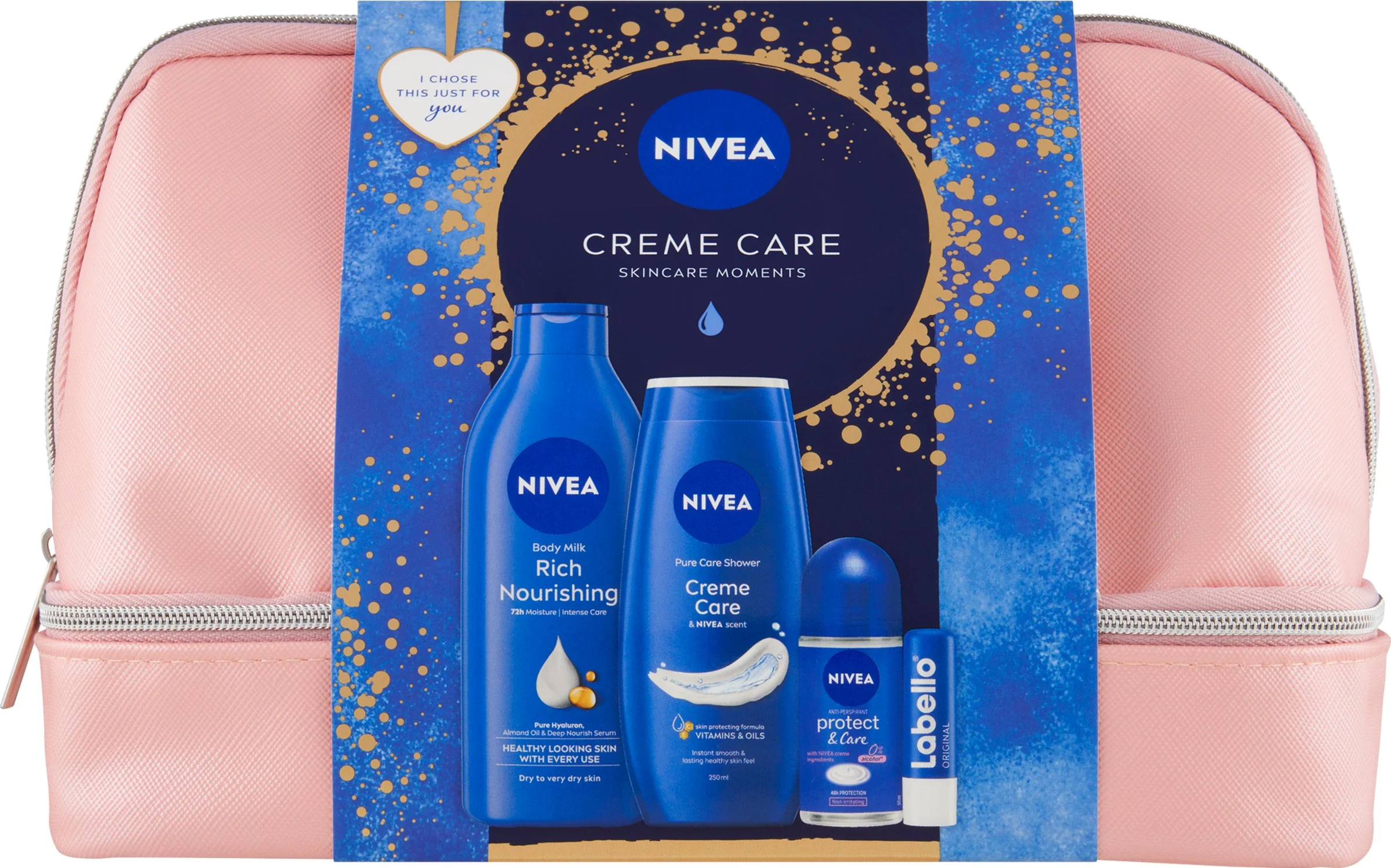 NIVEA BAG CREME CARE 1×1 ks, darčekové balenie
