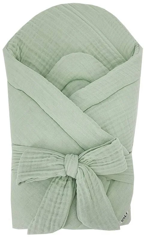 EKO Zavinovačka mušelínová bez vystuženia Mint 75x75 cm 1×1 ks, zavinovačka