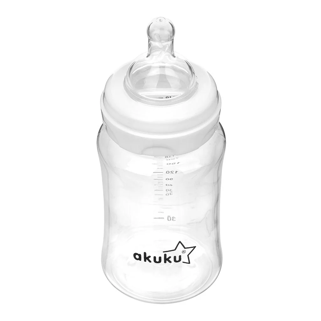 Antikoliková fľaša so širokým hrdlom Akuku 240 ml , 20C50312