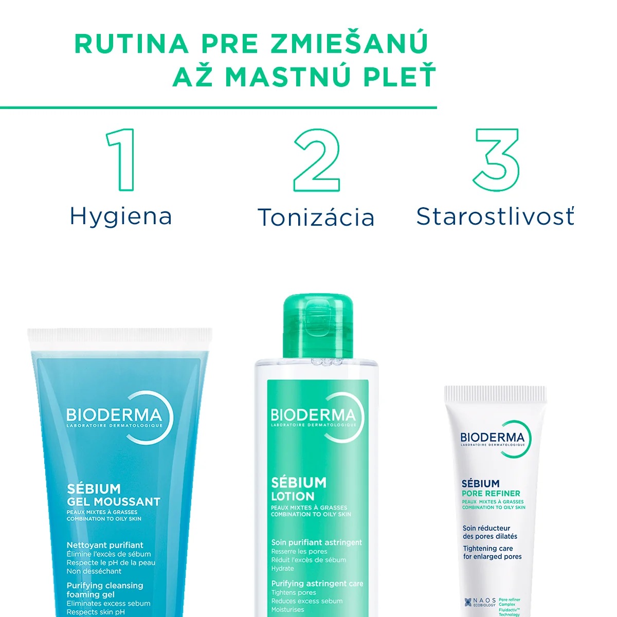 BIODERMA Sébium Pore refiner zmatňujúci krém sťahujúci póry 1×30 ml, pleťový krém
