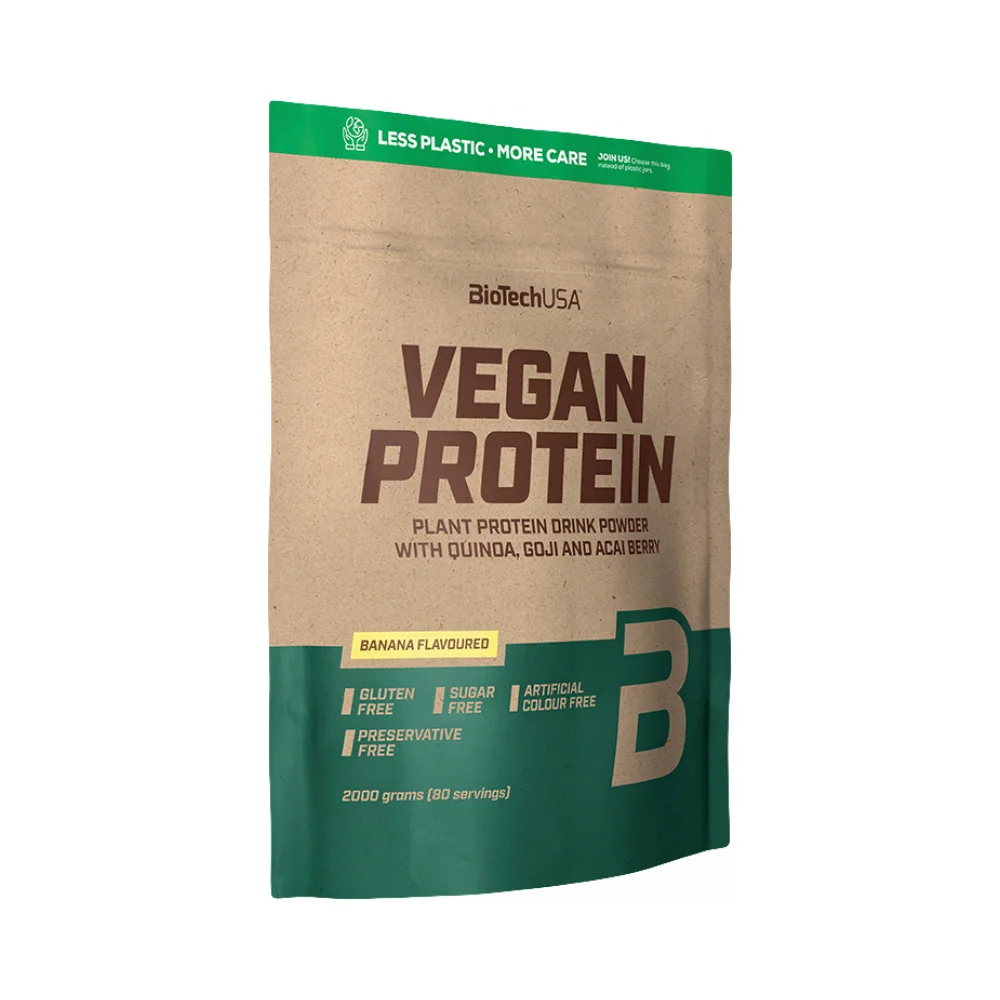BioTech USA Vegan Protein 2000 g banán