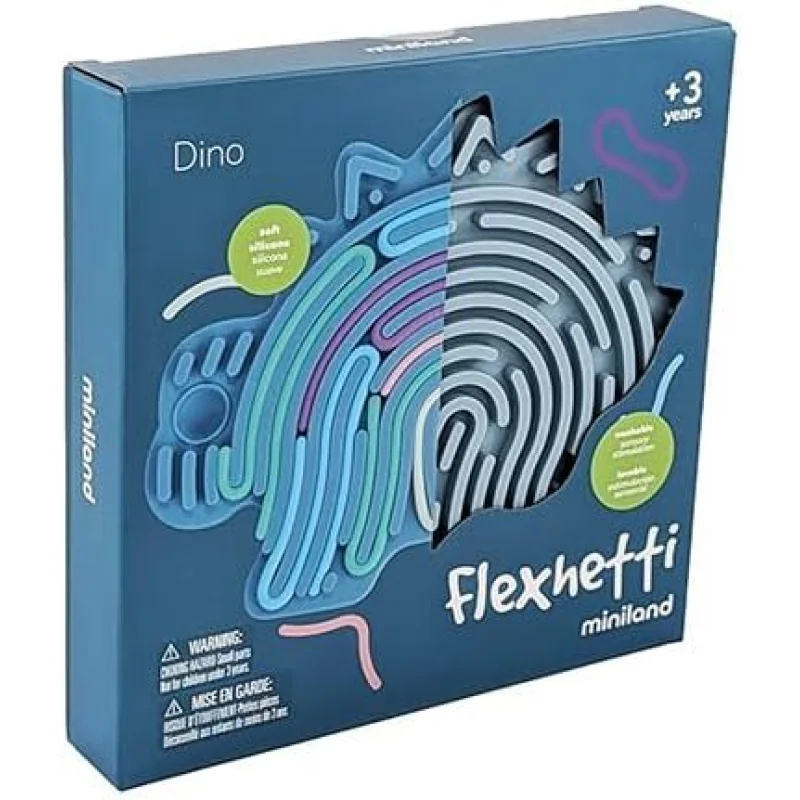 Miniland Flexihetti Senzorické puzzle – Dinosaurus MLZ46082